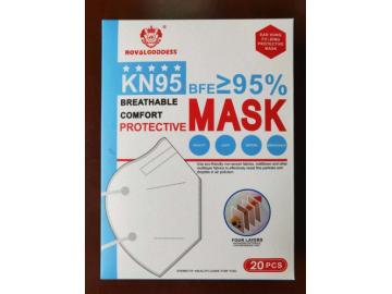 1000 Atemmasken KN95 Medizinische Maske Medizinischer Mund-Nasen-Schutz Medizinischer Mundschutz