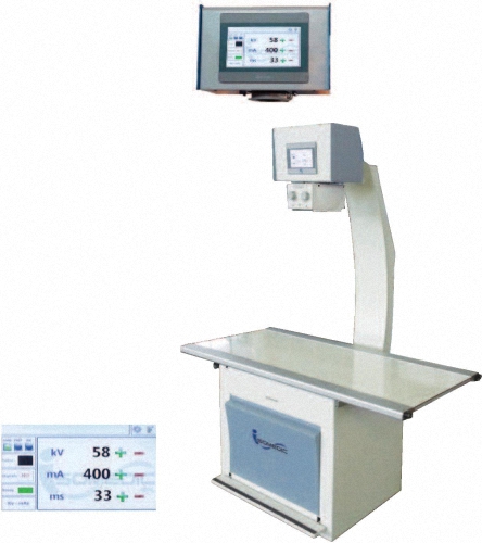 Touchscreen-Röntgengerät individuelles digitales Röntgen VET DR RÖNTGENLÖSUNG Direktradiographie Röntgen Geräte