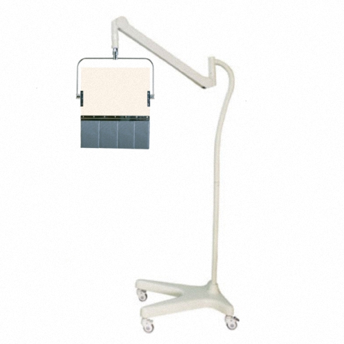 Transparente Strahlenschutz-Scheibe mit flexiblen Vorhang am Strahlenschutzschild, Röntgen-Strahlenschutzschild  PTO-002