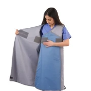 Levio Edition Rundumschutz Mantel RA632 Comfort Line mit Standardblei Strahlenschutzmaterial Röntgenschutzkleidung