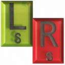 L / R Röntgenmarkierungen aus Plexiglas – Seitenmarkierungen für Röntgenaufnahmen in Wolfram