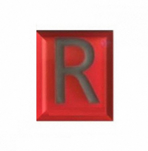 Buchstaben Schablonen L od R