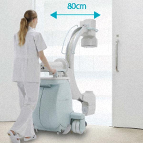 Shimadzu Opescope ACTENO mobiler C Bogen mit Bildverstärker Bildwandler mobiles Röntgengerät Bildgebung Mobile C-Bogen-Systeme Röntgen-Systeme