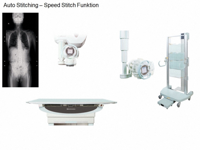 Shimadzu RADspeed Pro EDGE Radiographiesystem Röntgenanlage Buckytisch Flachdetektor Digitales Röntgen Rasterwandgerät