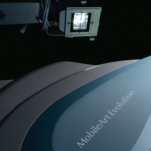 Shimadzu MobileDaRt Evolution MX7 mobiles Röntgensystem