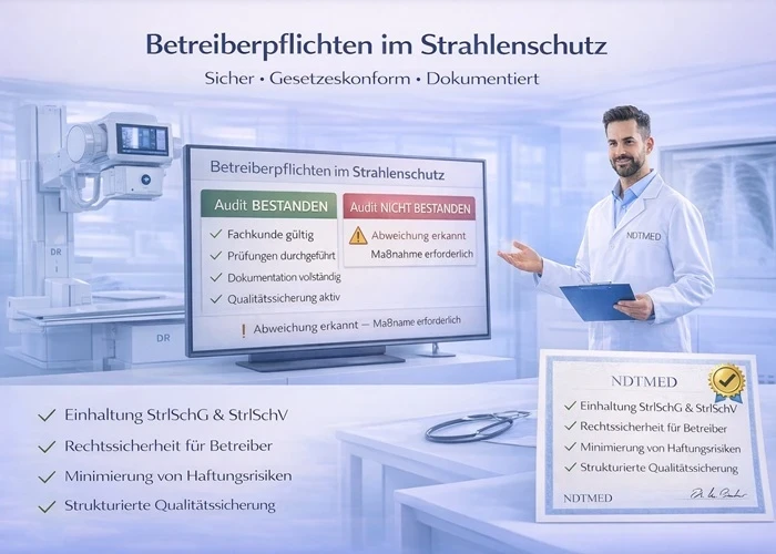 Betreiberpflichten Röntgenanlagen – Gesetzliche Anforderungen, Prüfungen und Dokumentation nach Strahlenschutzgesetz und Strahlenschutzverordnung