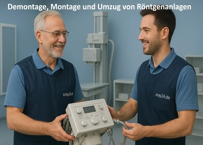 Demontage von Röntgenanlagen