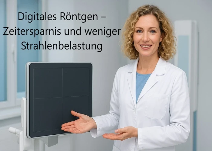 Digitales Röntgen Zeitersparnis und weniger Strahlenbelastung
