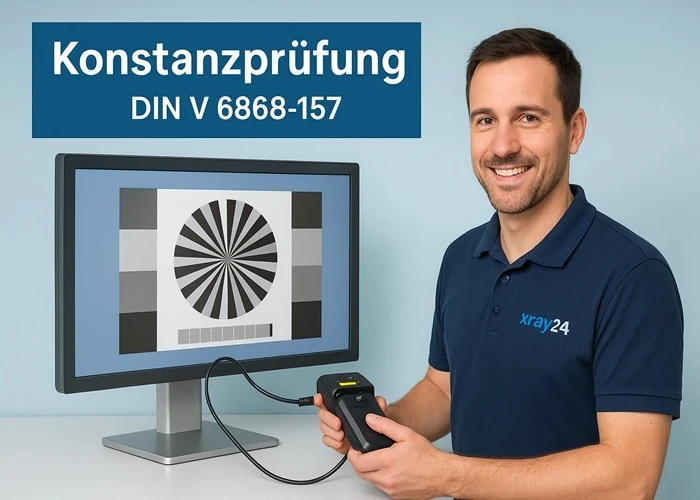 Konstanzprüfung Bildschirm Röntgenverordnung DIN V 6868-157
