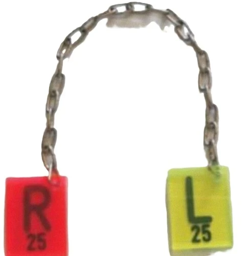 Röntgenbuchstaben Bleibuchstaben Satz L und R Aufbelichtungs Buchstaben Röntgen Metallzeichen Röntgenzubehör Röntgenfilm Markierung