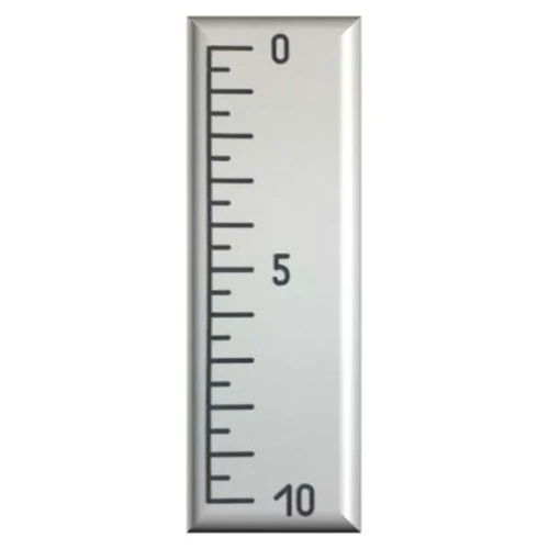 Röntgenlineal 5 mm Schritt Wolfram Röntgenfilmmarkierungen