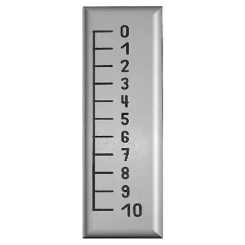 Röntgenlineal mit Wolfram – Referenzlineal mit 1-cm Skala für Radiologie und NDT