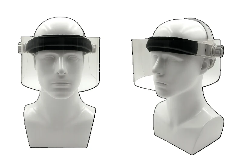 Röntgenschutzvisier Strahlenschutz Visier  Strahlenschutzkleidung Bleiacrylmaske PTM001
