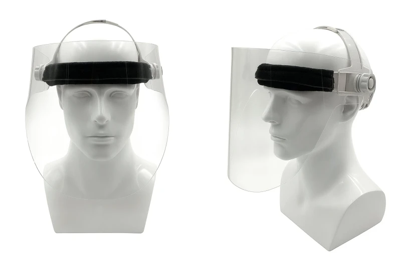 Röntgenschutzvisier Strahlenschutz Visier  Strahlenschutzkleidung Bleiacrylmaske PTM002