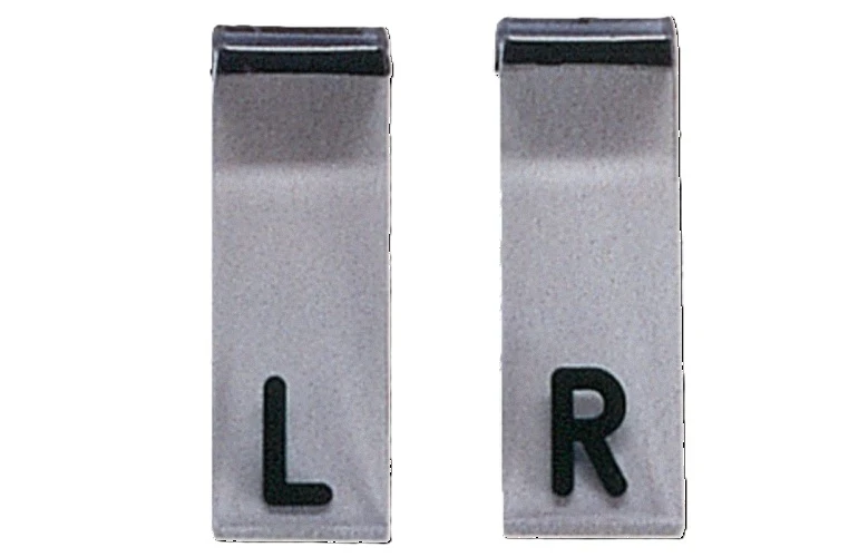 Schablone L od R mit Magnethalterung