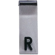 Schablone L od R mit Magnethalterung